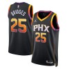 Dres Phoenix Suns Mikal Bridges 25 Jordan 2022-23 Statement Edition Crno Swingman